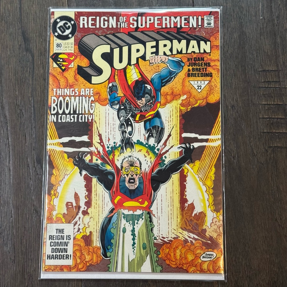 DC Comics Superman Reign of the Supermen Comic Book